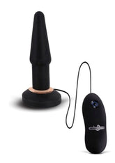 Apex Vibrating Butt Plug Black Anal Vibrators